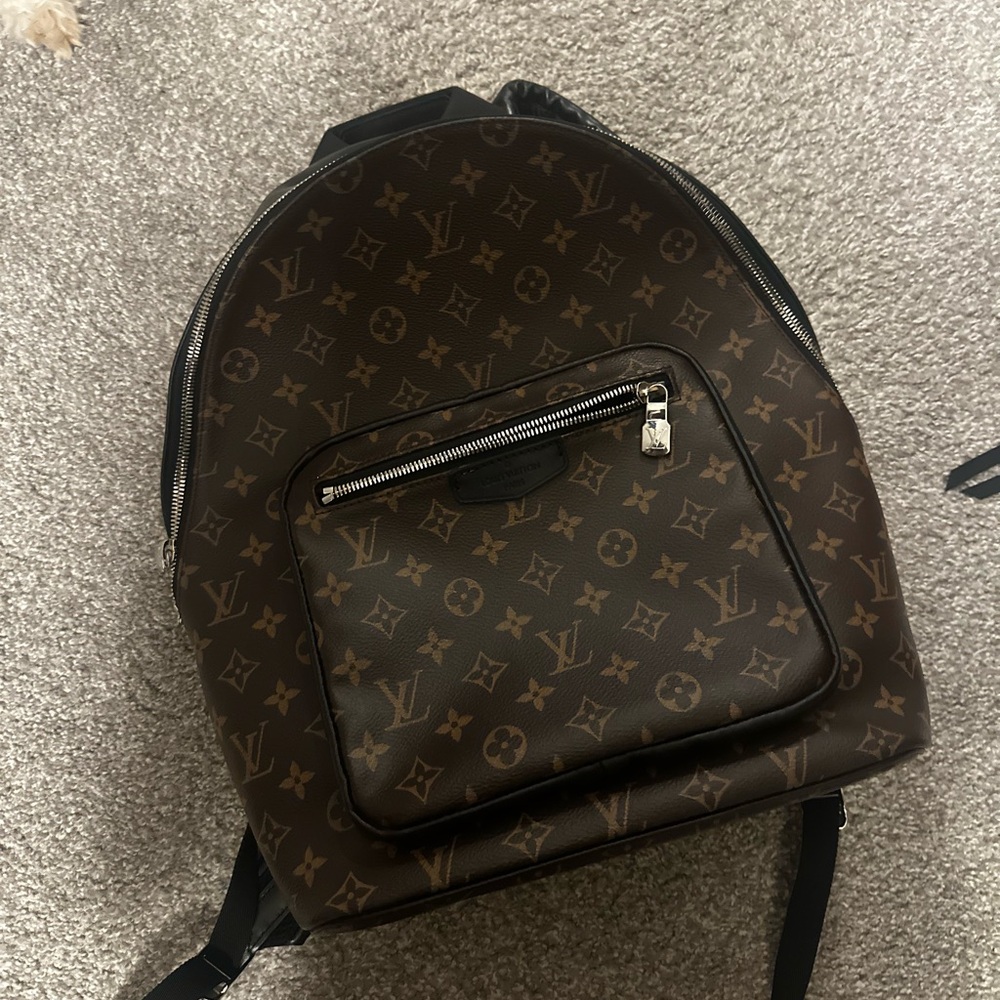 Louis Vuitton Dark Brown Monogram Backpack